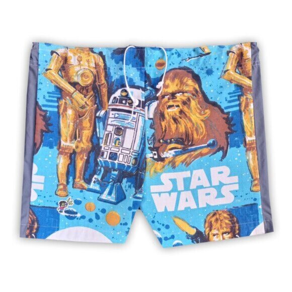 Vintage 1977 Star Wars Reworked Boom Box Benny Shorts UNISEX - Picture 1 of 8